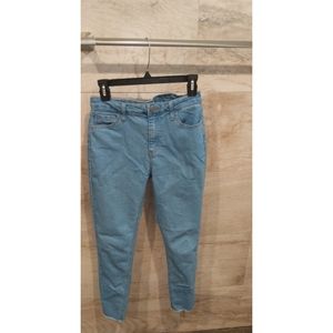 Denim blue skinny jeans